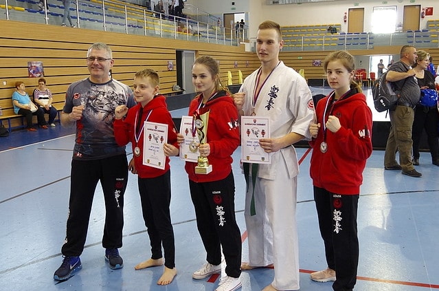 CSWiS ze złotem Otwartych Mistrzostw Słowacji w karate