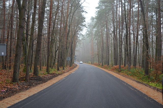 Przebudowa drogi powiatowej w Przychojcu zakończona