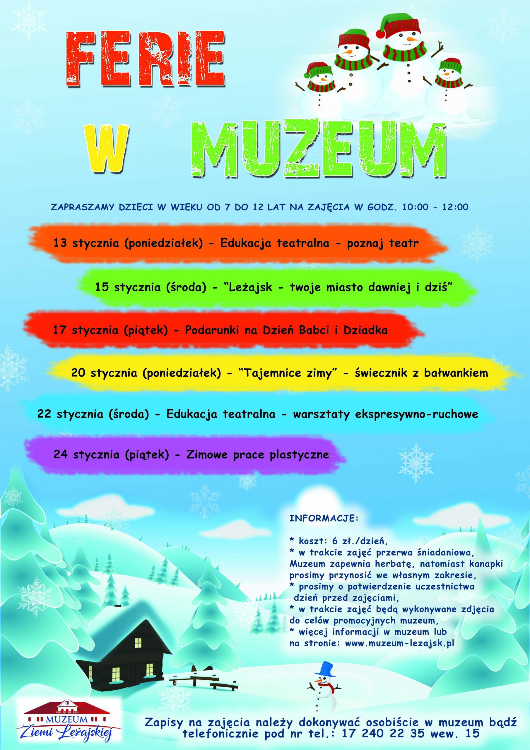 Ferie w Muzeum Ziemi Leżajskiej