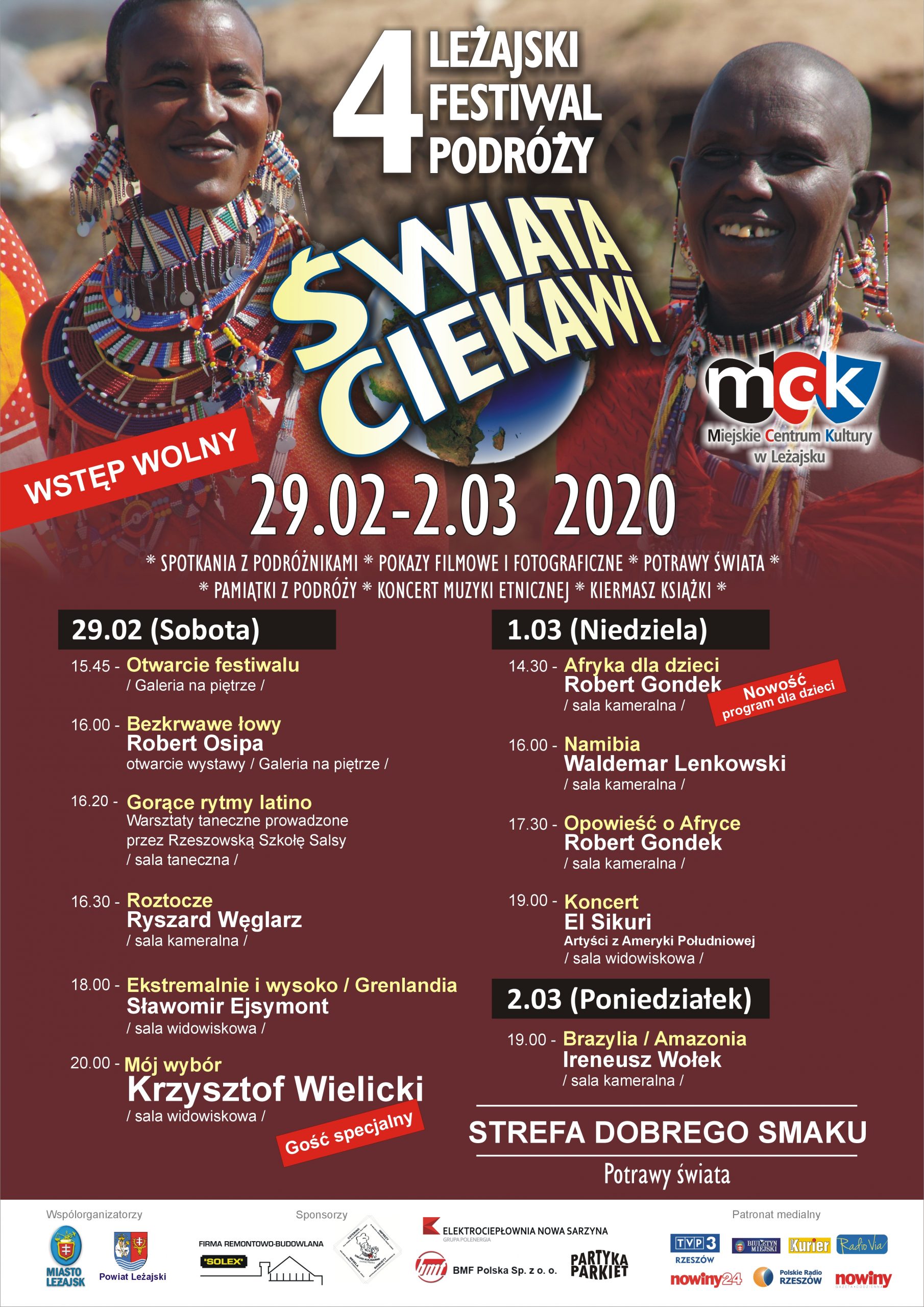 Leżajski Festiwal Podróży „Świata ciekawi”