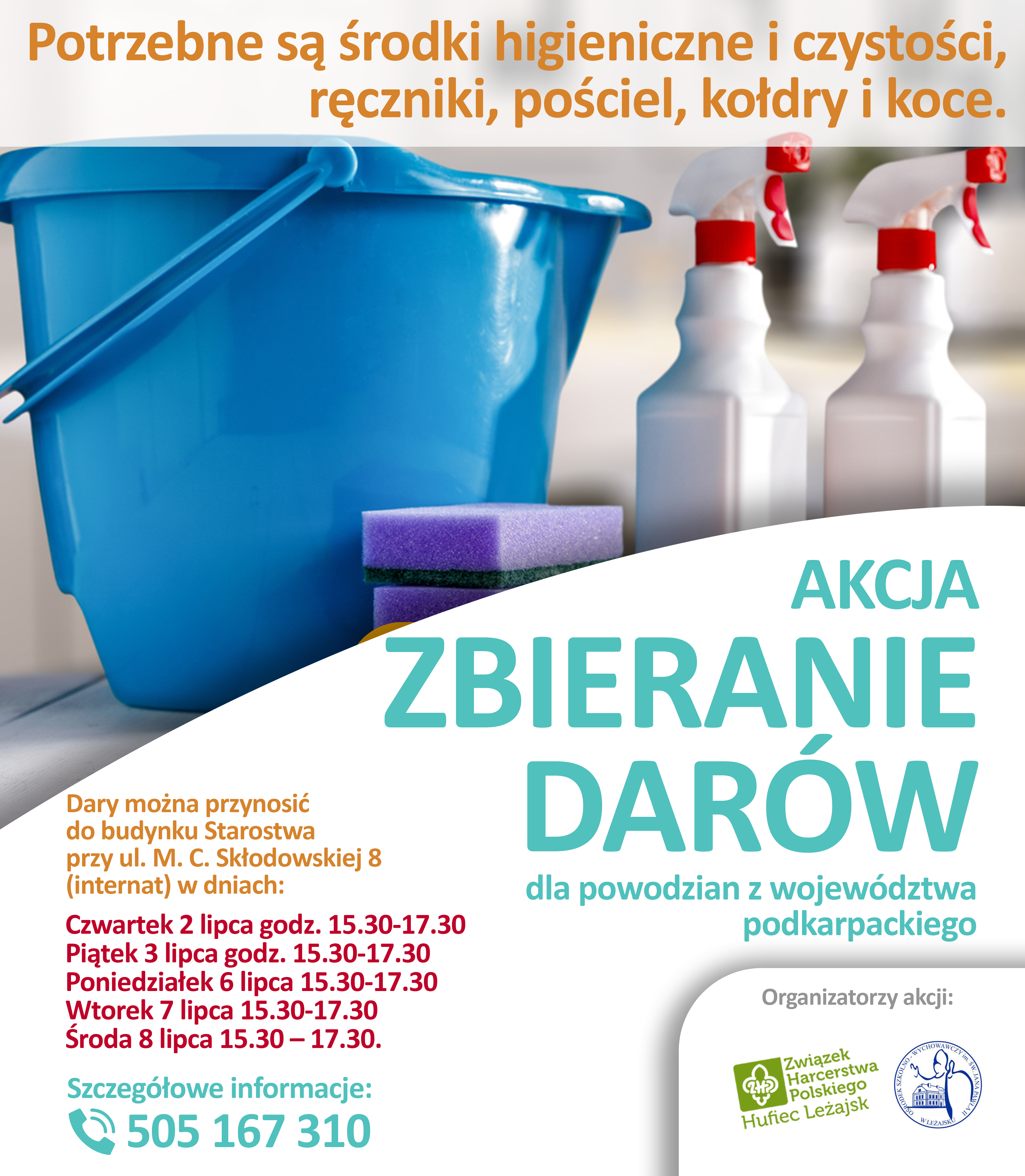 Zbiórka darów dla powodzian