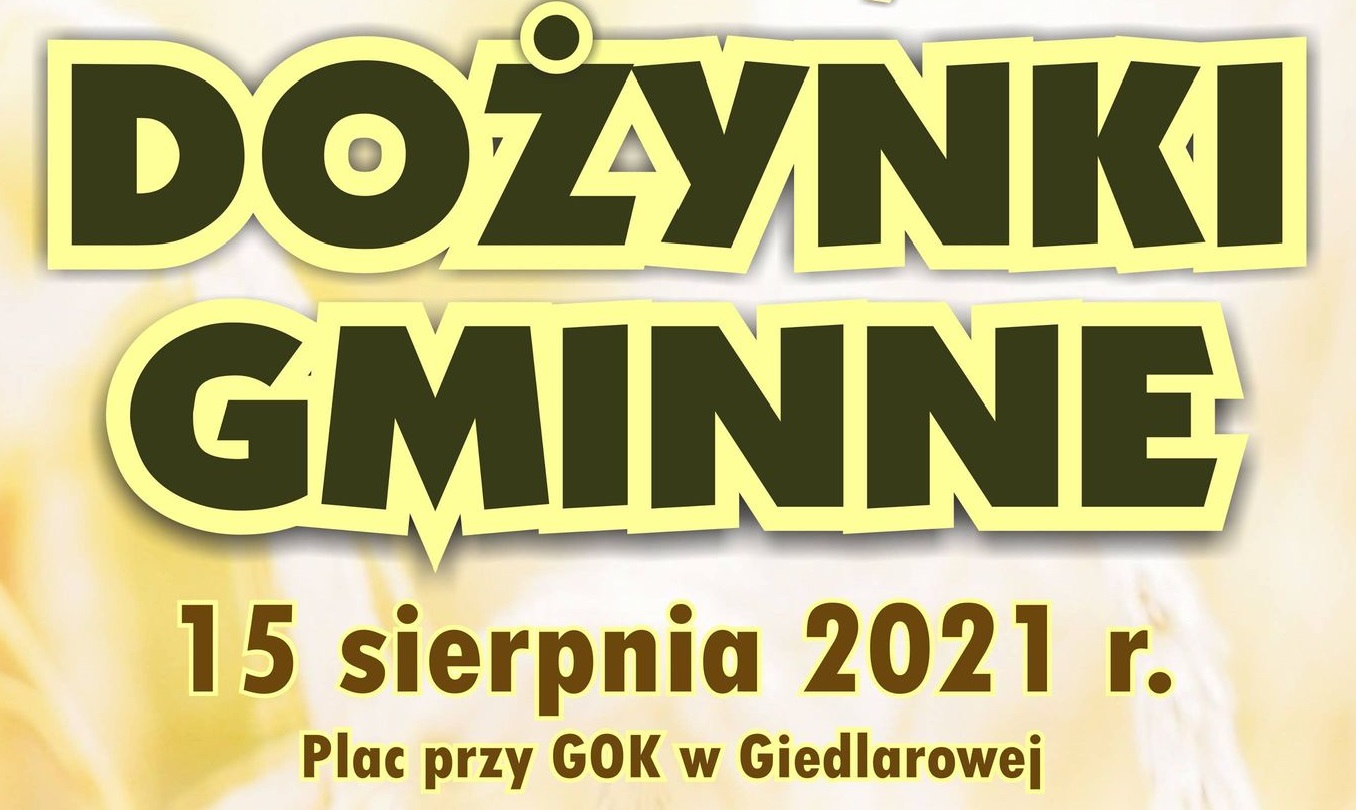 Dożynki Gminne w Giedlarowej