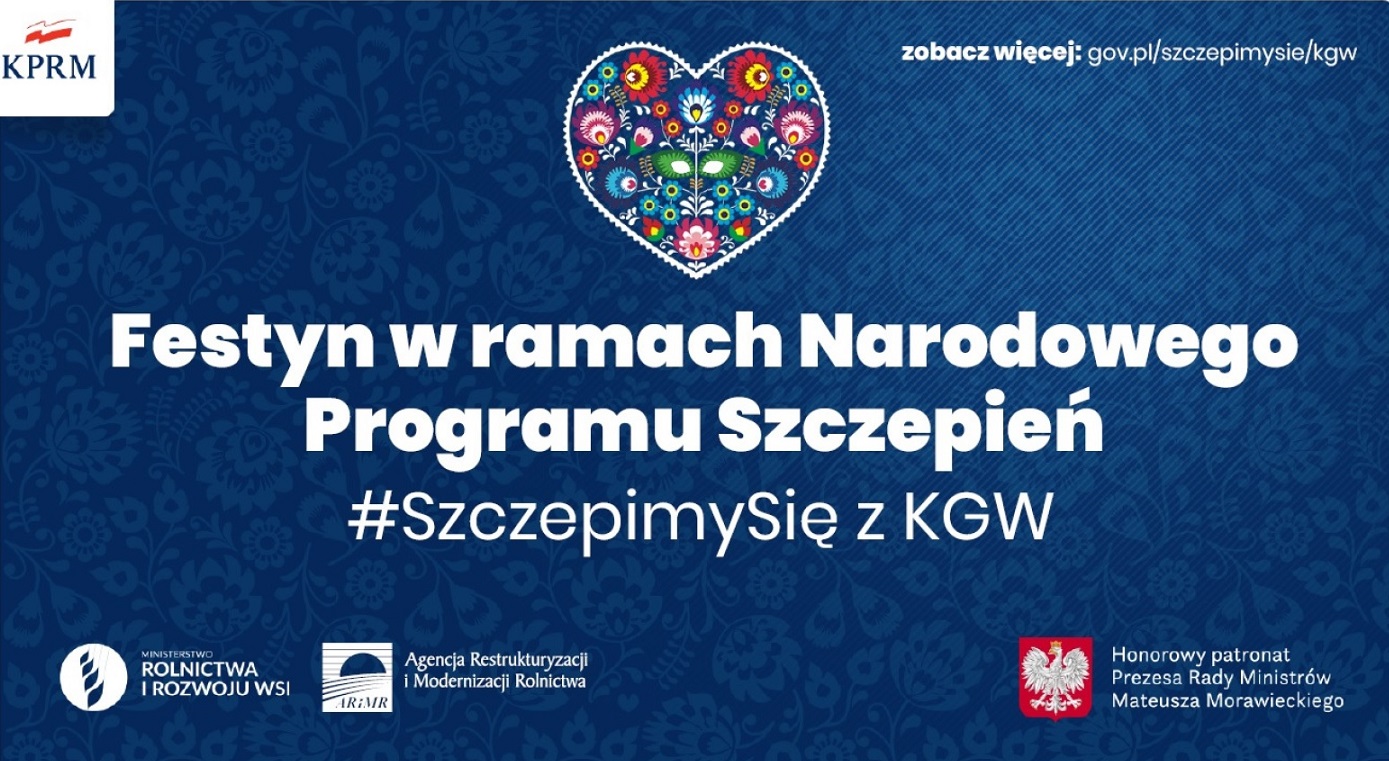 #SzczepimySię z KGW w Brzózie Królewskiej