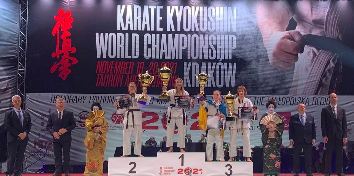 Ania Szczuka mistrzynią świata w karate kyokushin