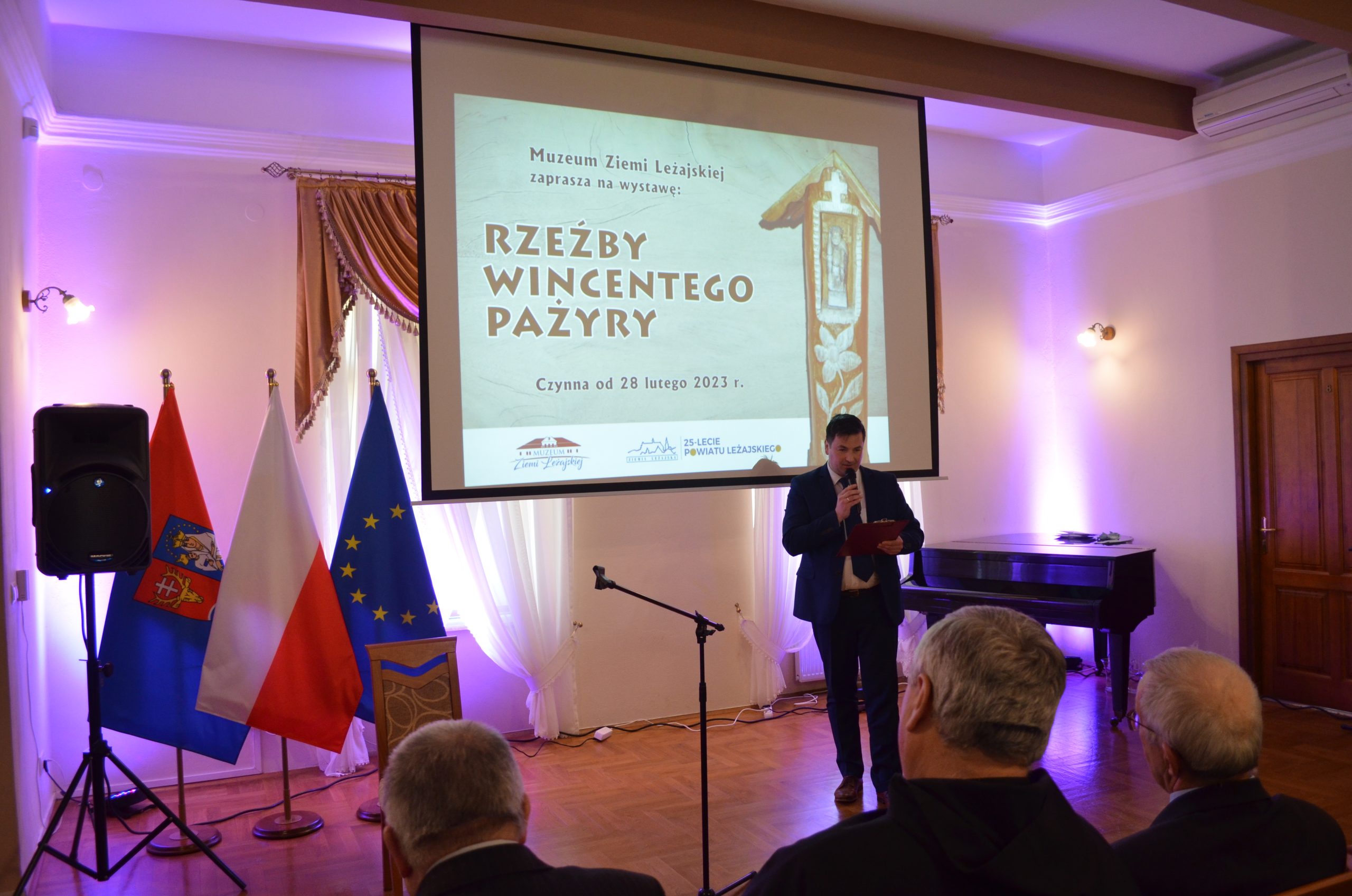 Wernisaż wystawy „Rzeźby Wincentego Pażyry” w Muzeum Ziemi Leżajskiej