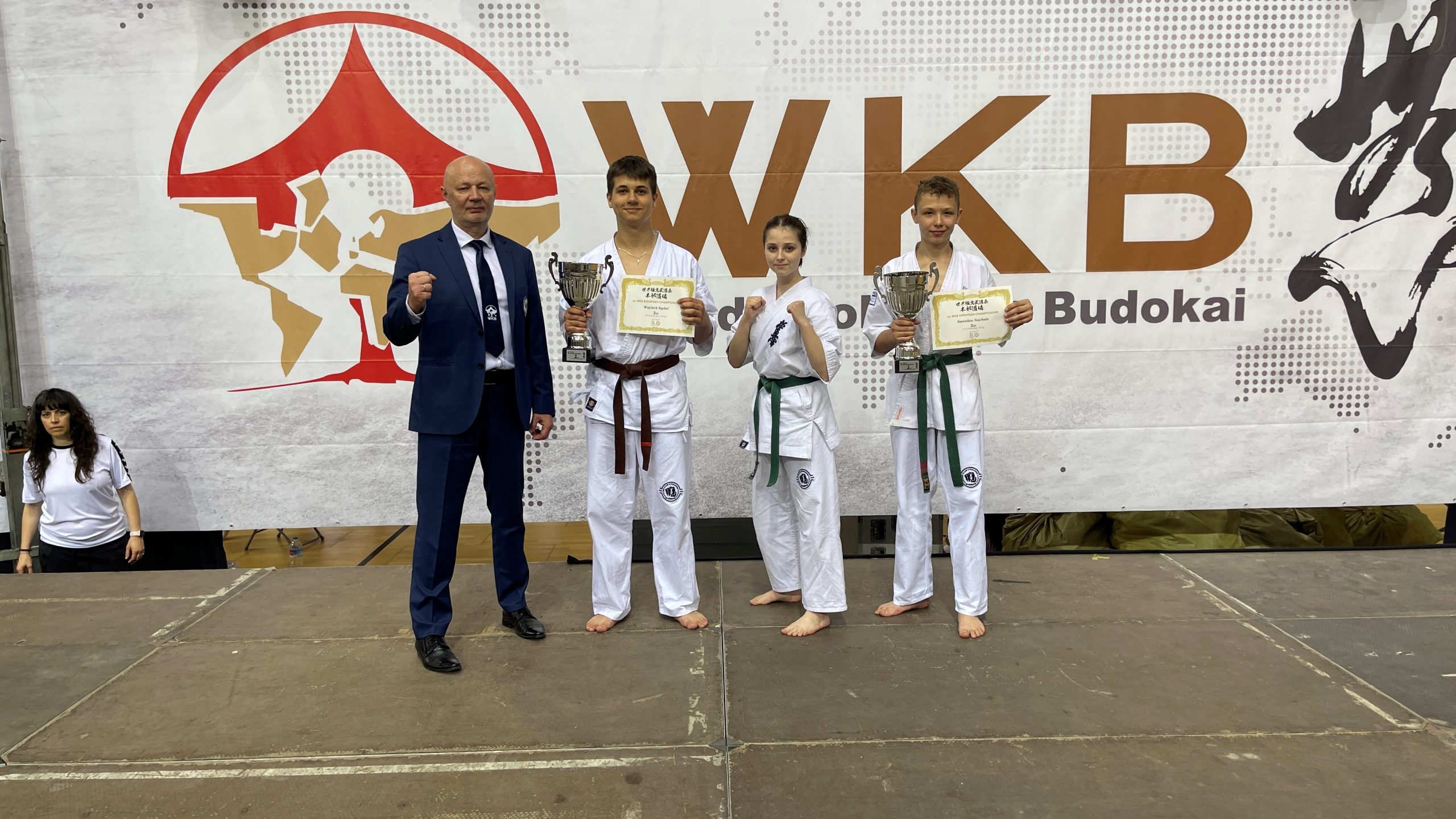 LKKK na Mistrzostwach Europy World Kyokushin Budokai w Barcelonie