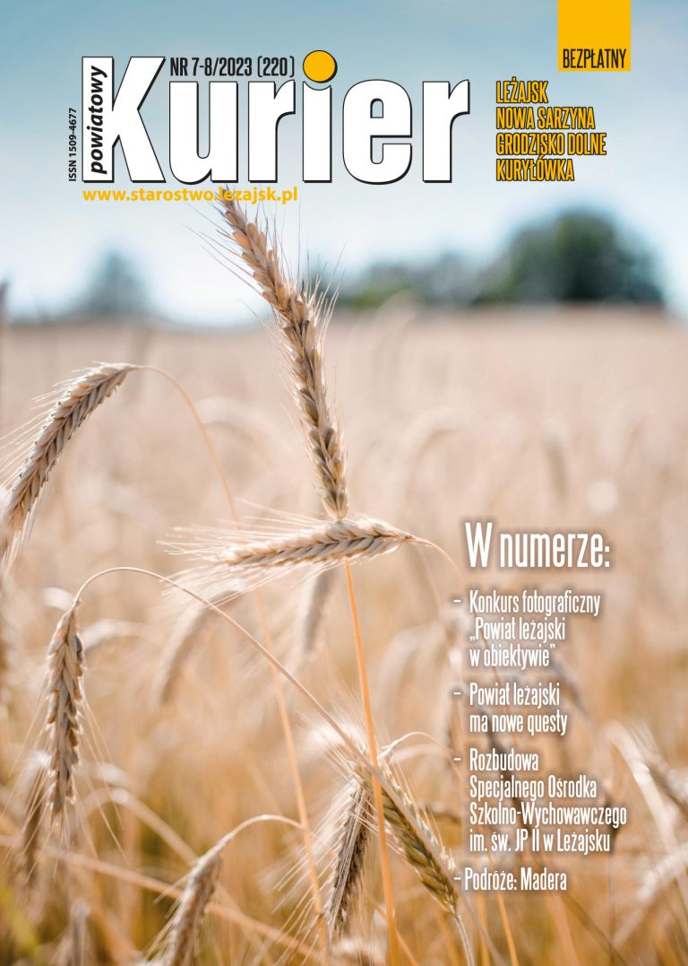 Kurier Powiatowy - Aktualny Numer 7-8/2023