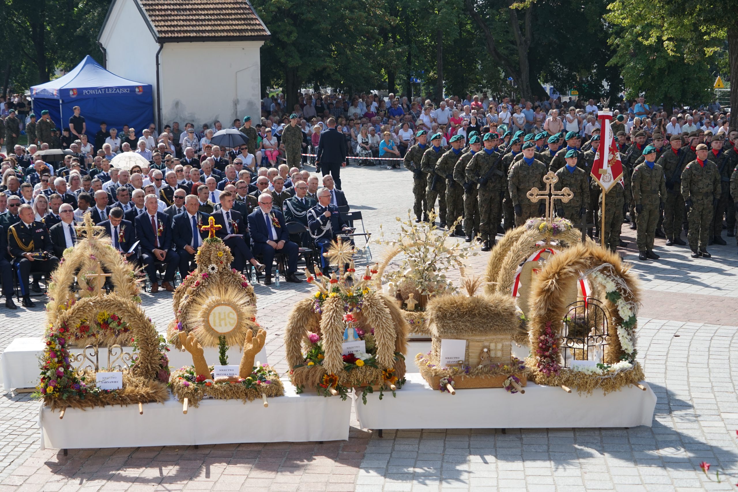 XXIV Pielgrzymka Służb Mundurowych Województwa Podkarpackiego i Dożynki Powiatowe