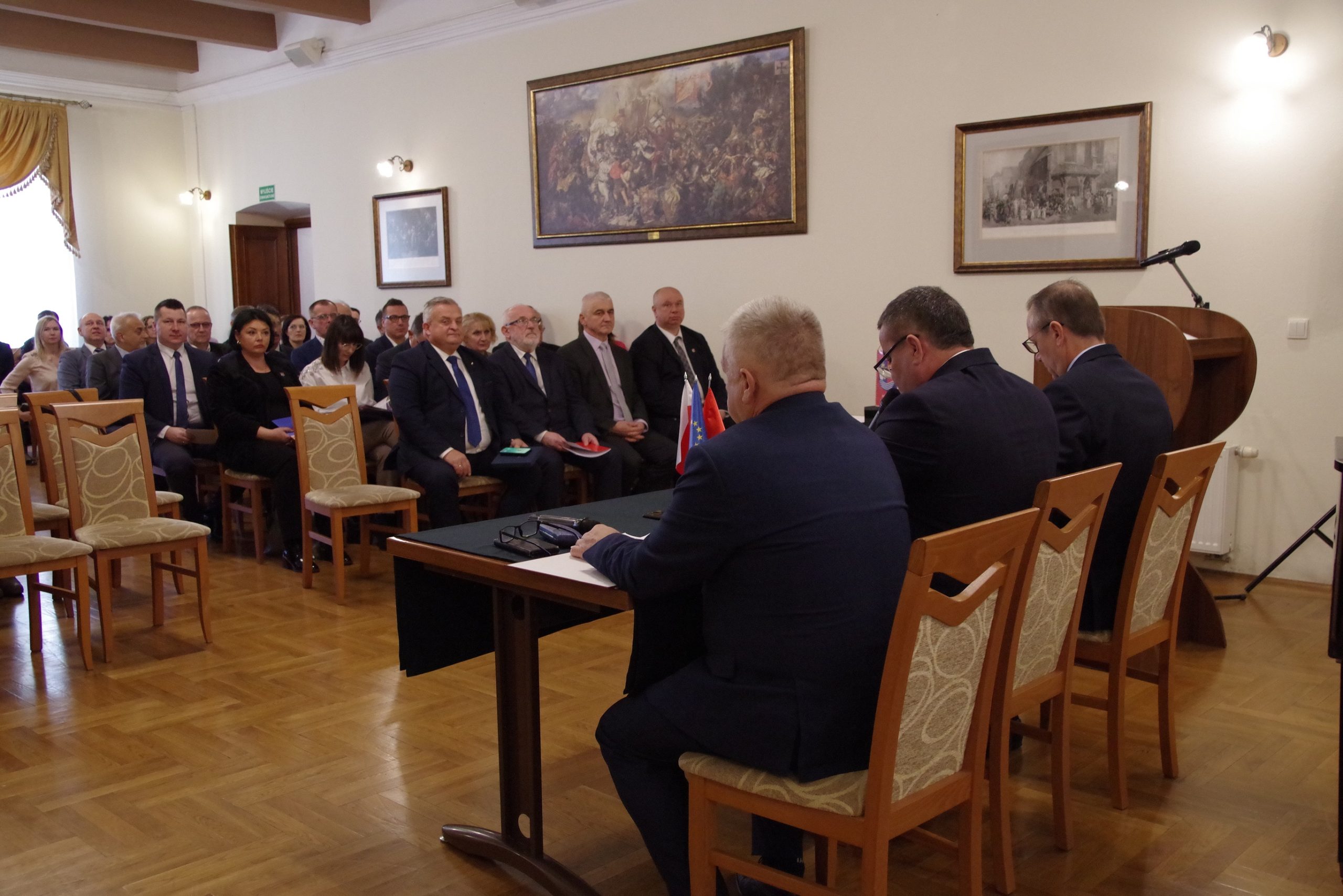 Jubileuszowa sesja Rady Powiatu Leżajskiego