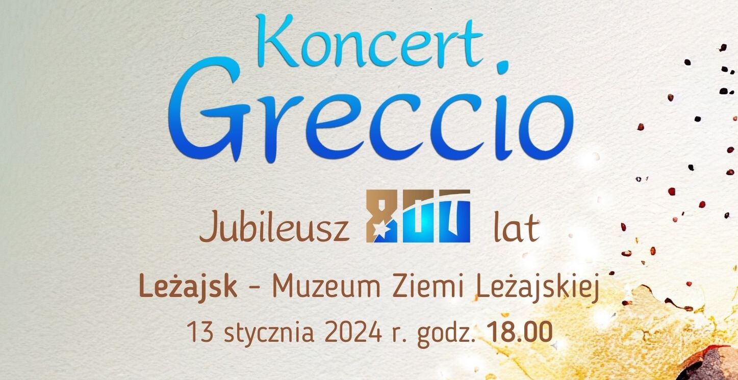 Koncert „Greccio – Jubileusz 800 lat” w Muzeum Ziemi Leżajskiej