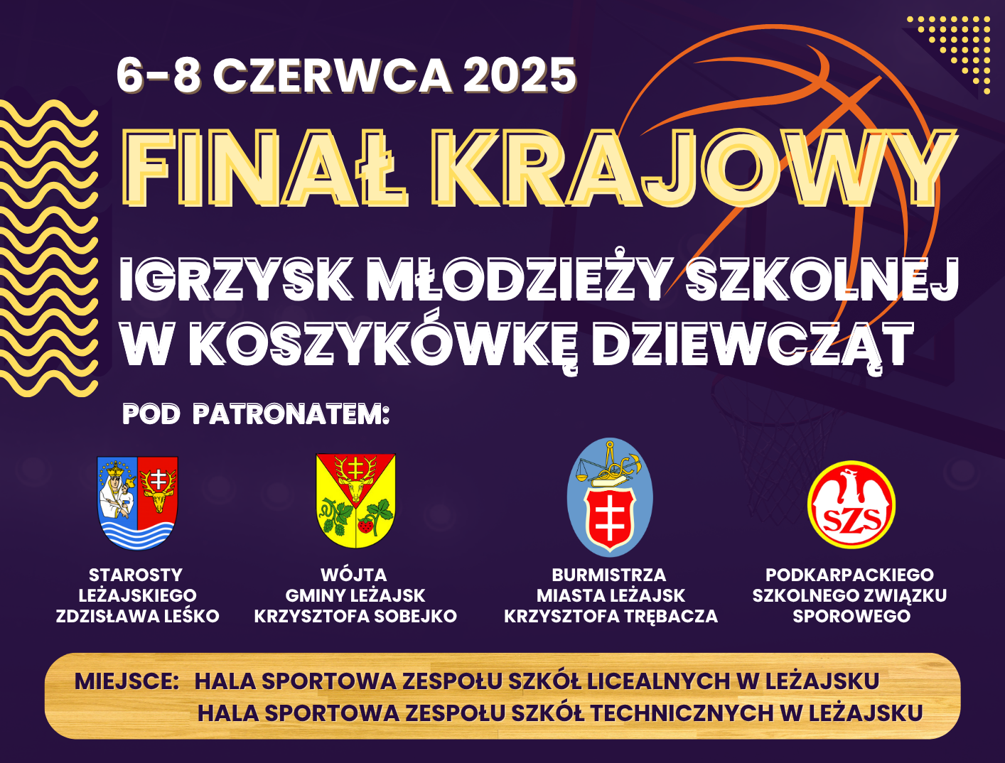 Finał Krajowy Igrzysk Młodzieży Szkolnej w Koszykówkę Dziewcząt